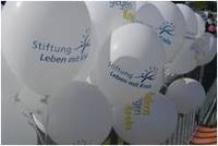 Luftballons Stiftung Leben mit Krebs
