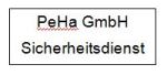 PeHa Sicherheitsdienst Gmbh